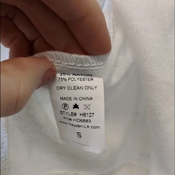 White Lace Top - Picture 4 of 5